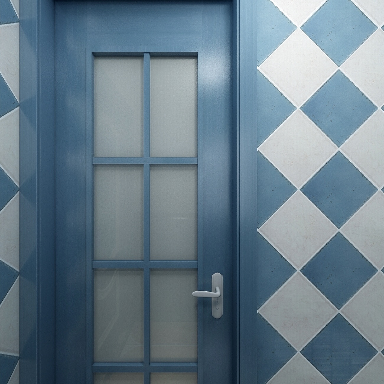 酷家乐优秀设计频道-92方地中海三居一层卫生间装修效果图第3张