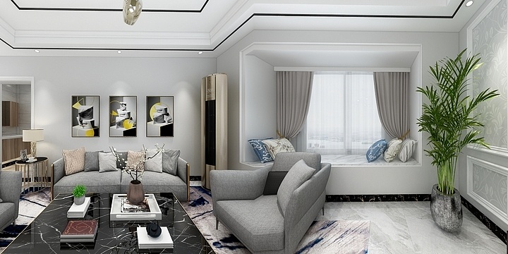 阿偉設計-吾悦东户现代-装修设计方案