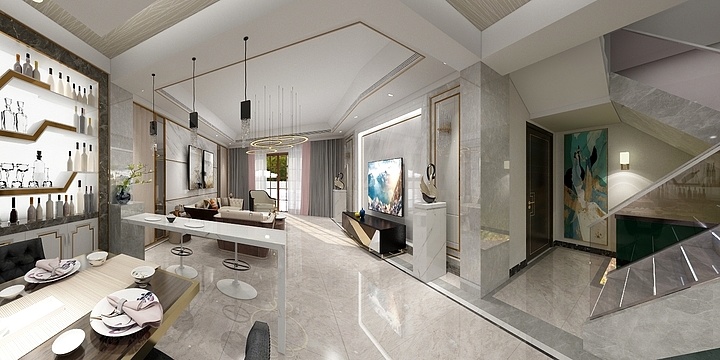 云与墨设计-玥湖园-装修设计方案