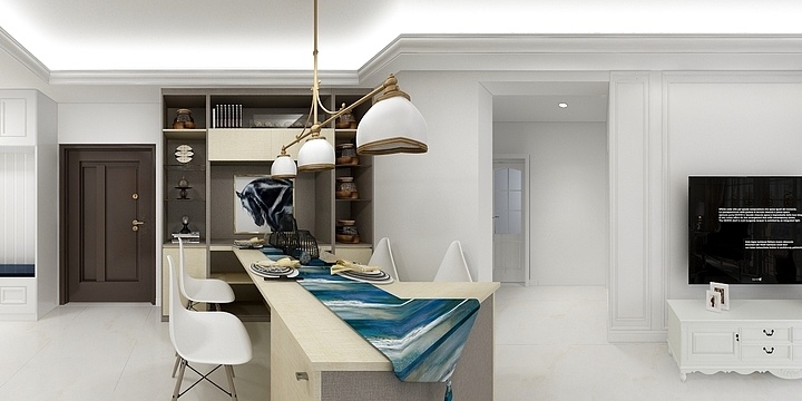 闫龙辉-东方明珠B2户型-副本-装修设计方案