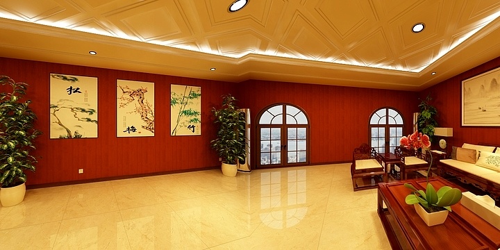 美娅莱斯装饰公司-秀水湾办公室-装修设计方案