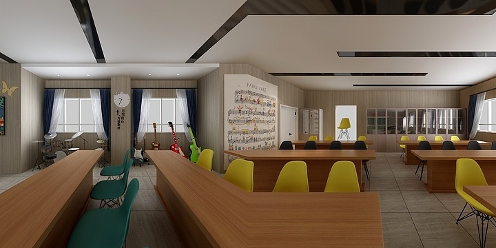 时髦De孔乙己-音乐教室-装修设计方案