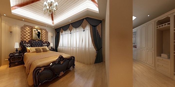 马文阁-水天一舍卧室-装修设计方案