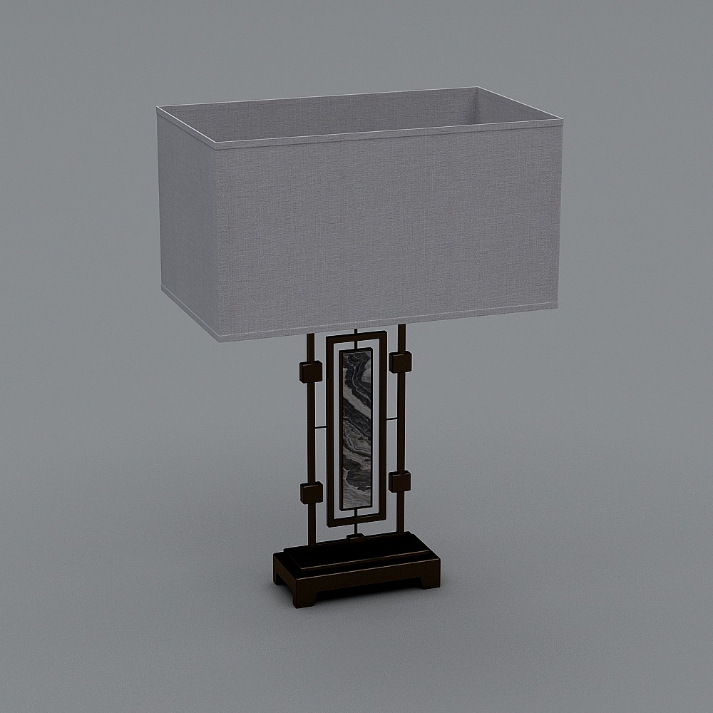台灯3D模型