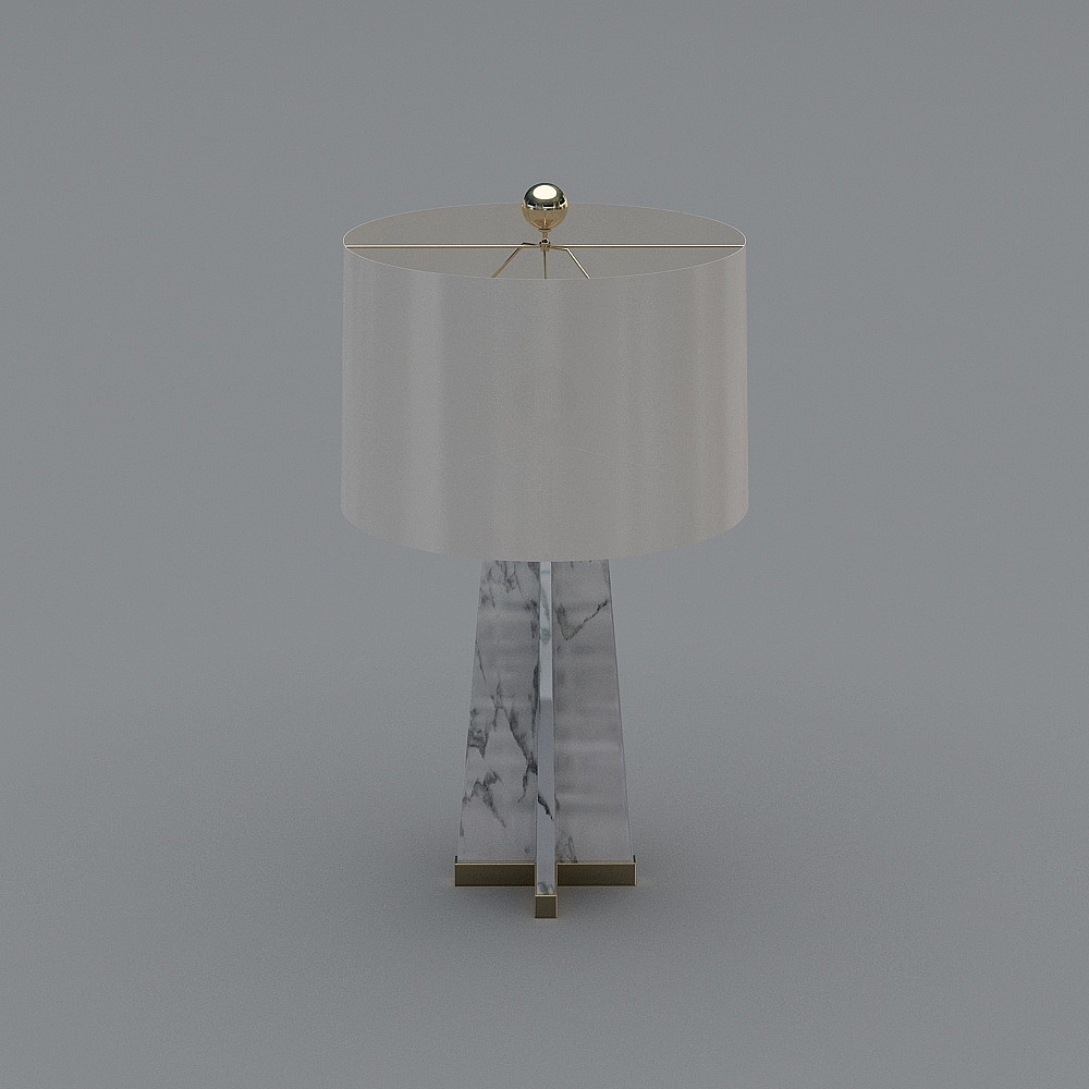 台灯3D模型