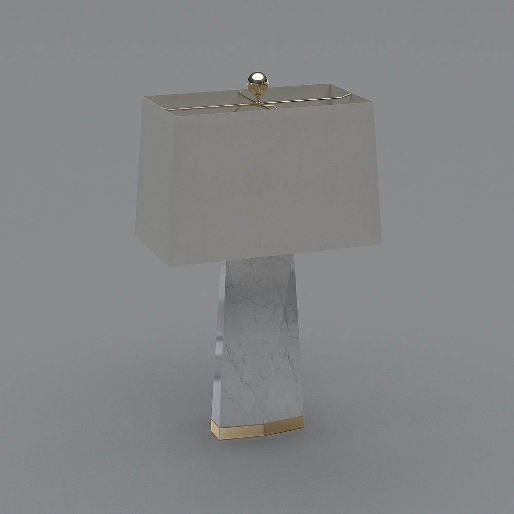 台灯3D模型