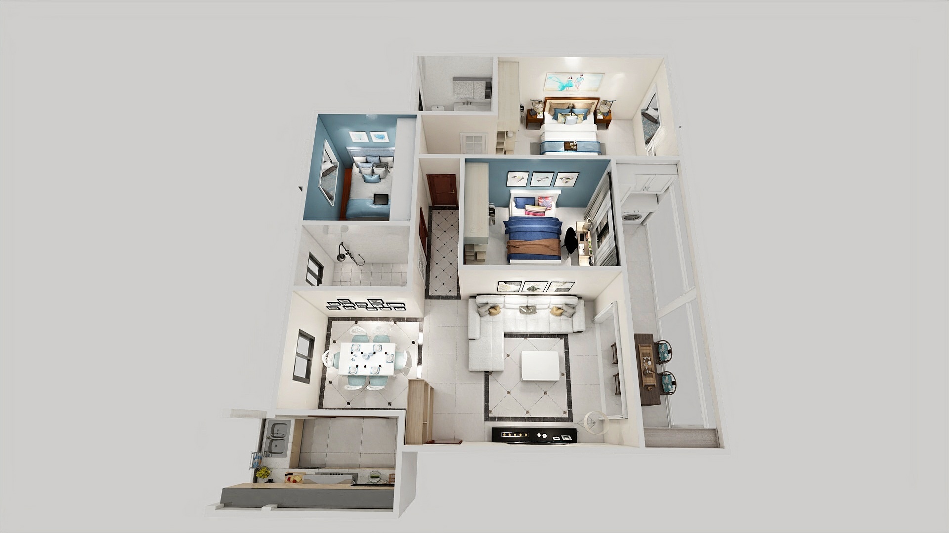 远大建材YpPo-客餐厅-装修设计方案