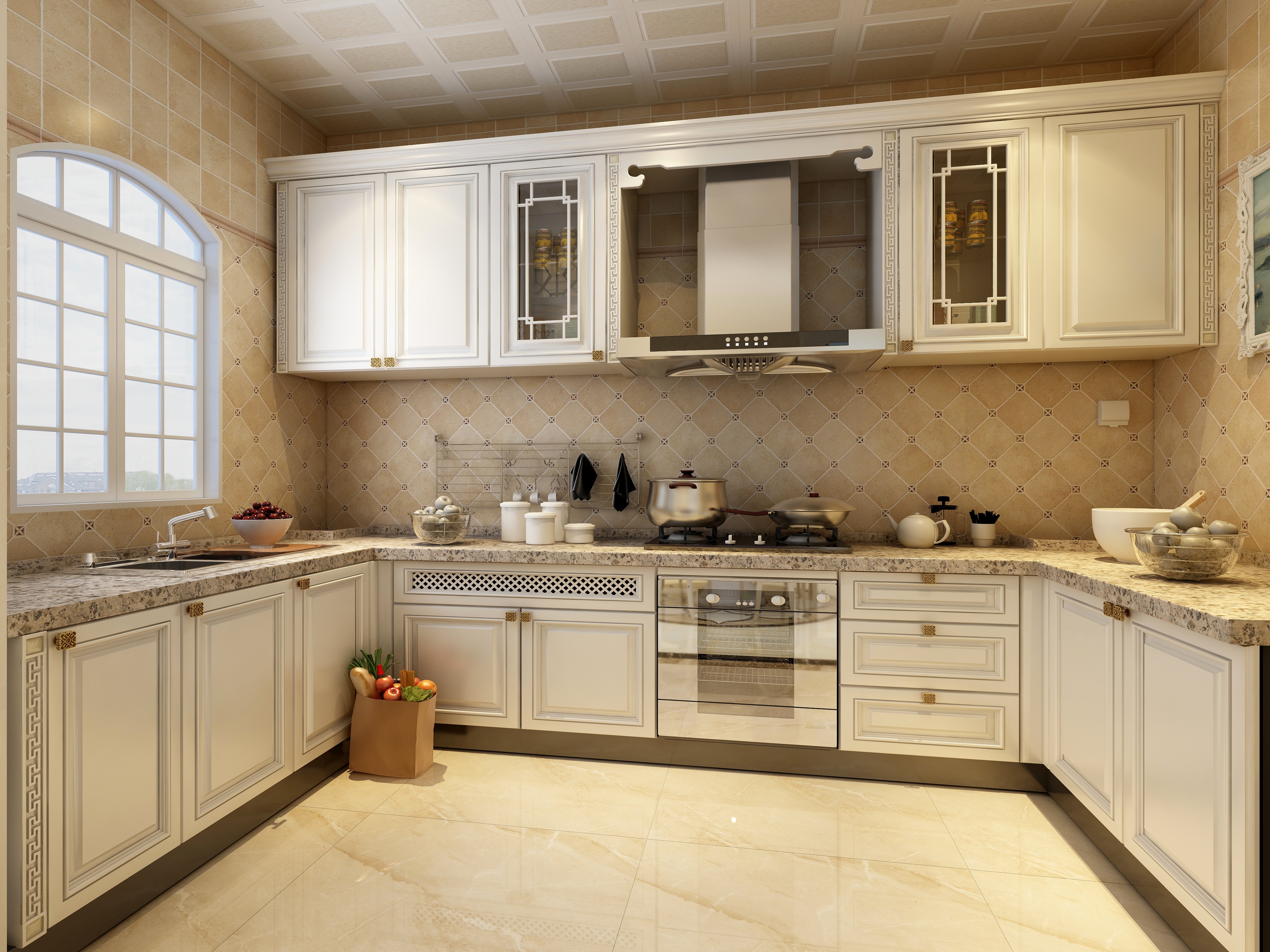 卡班-别墅-欧式装修效果图