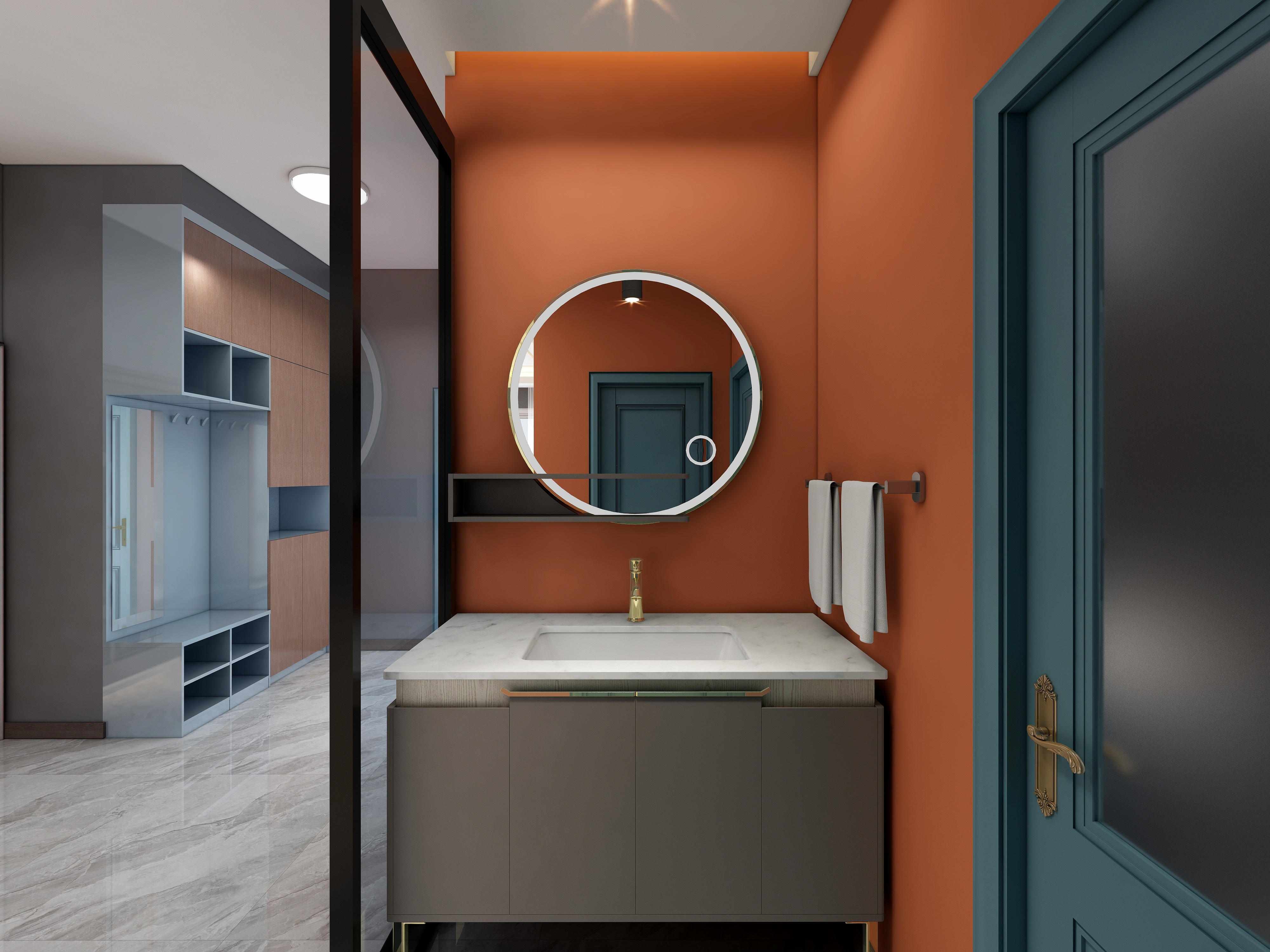 李青越-《轻奢风》装修效果图