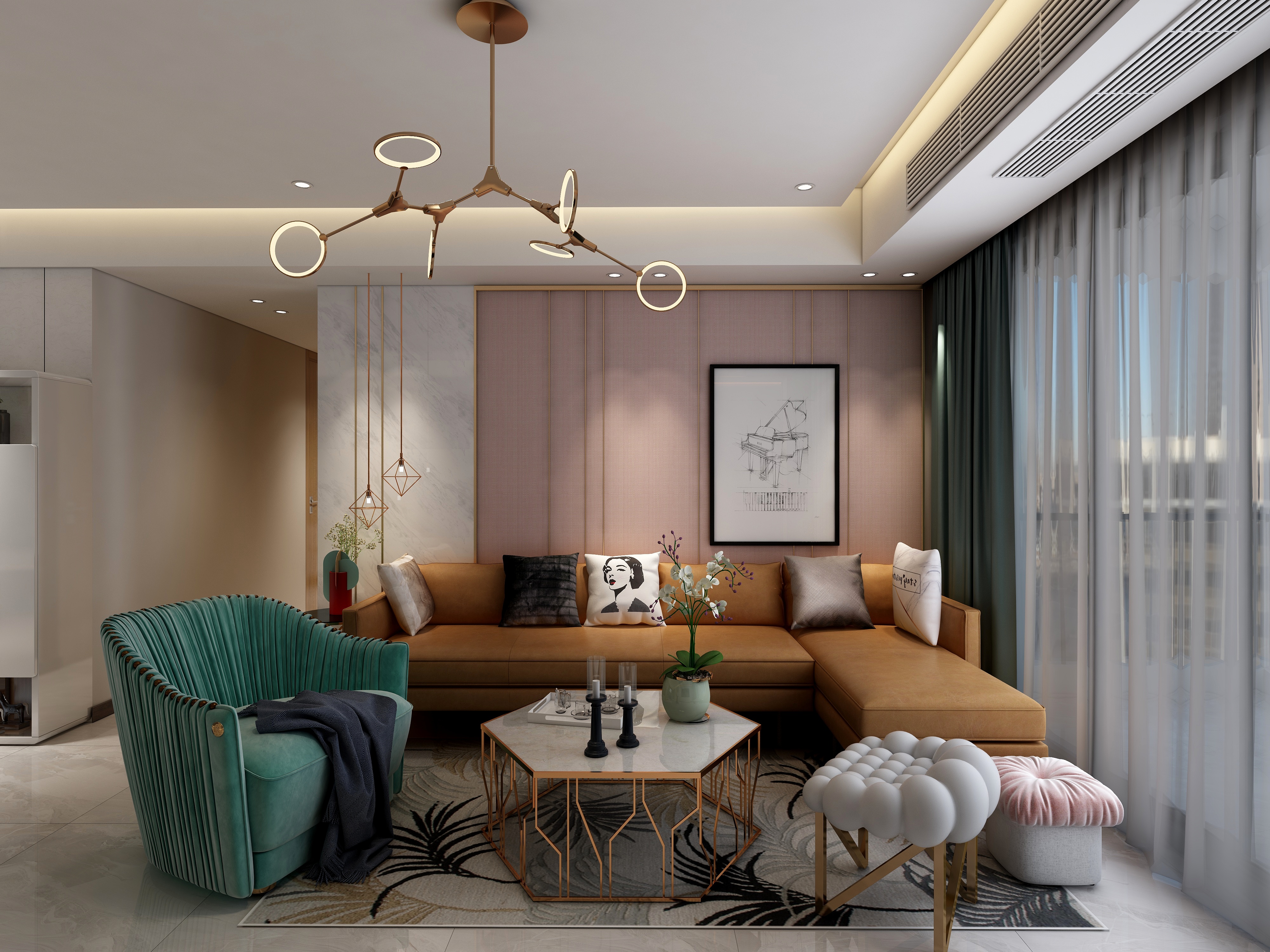 效果展示号-《轻奢风》-装修设计方案