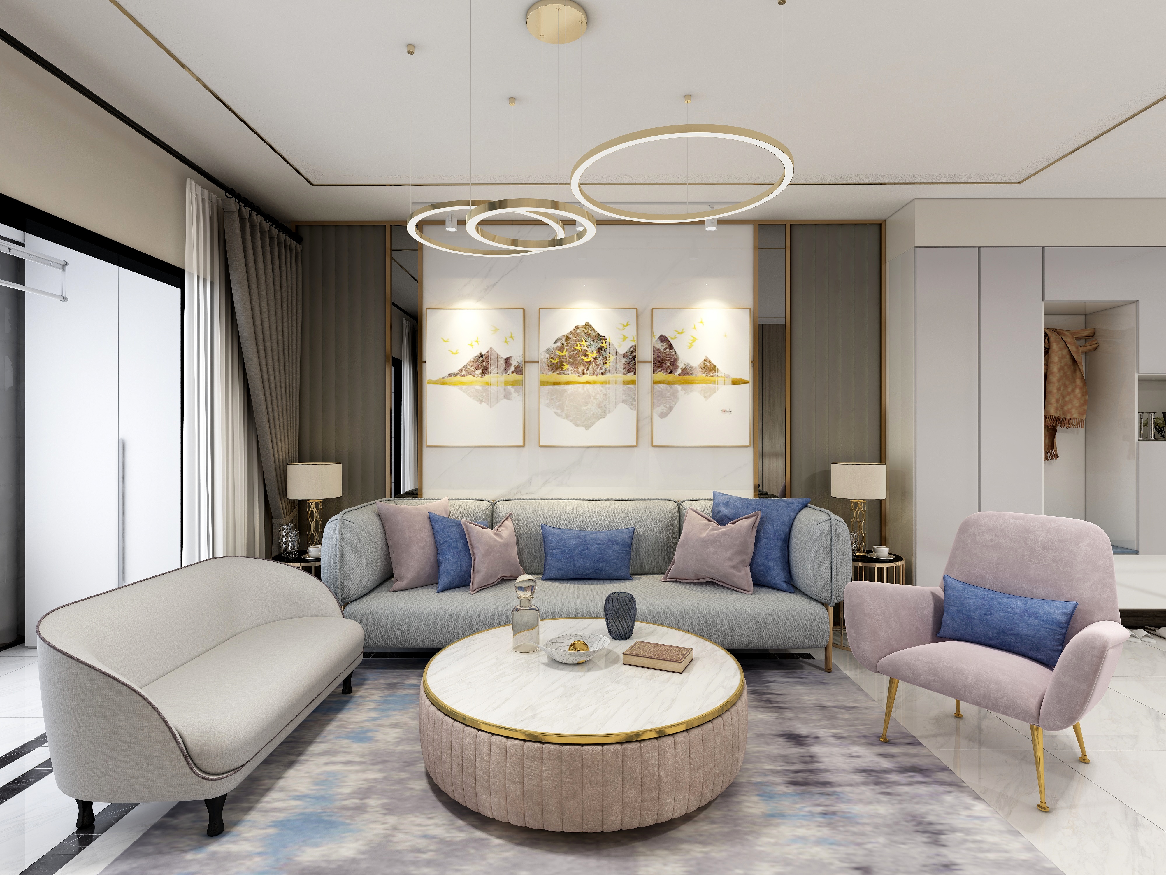 效果展示号-《轻奢风》-装修设计方案