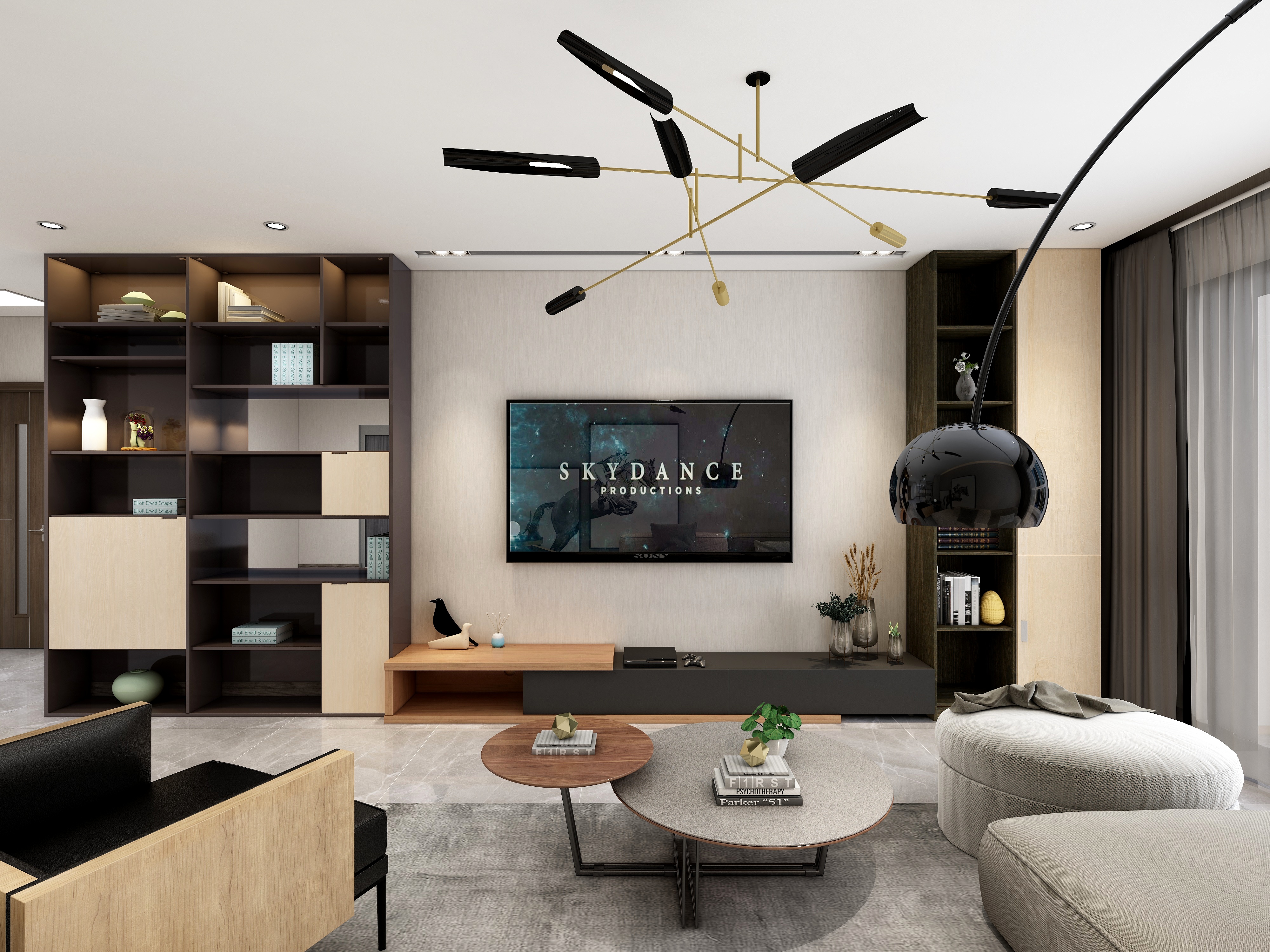 云道空间-Mr甄-【现代简约】三室一厅125平-装修设计方案