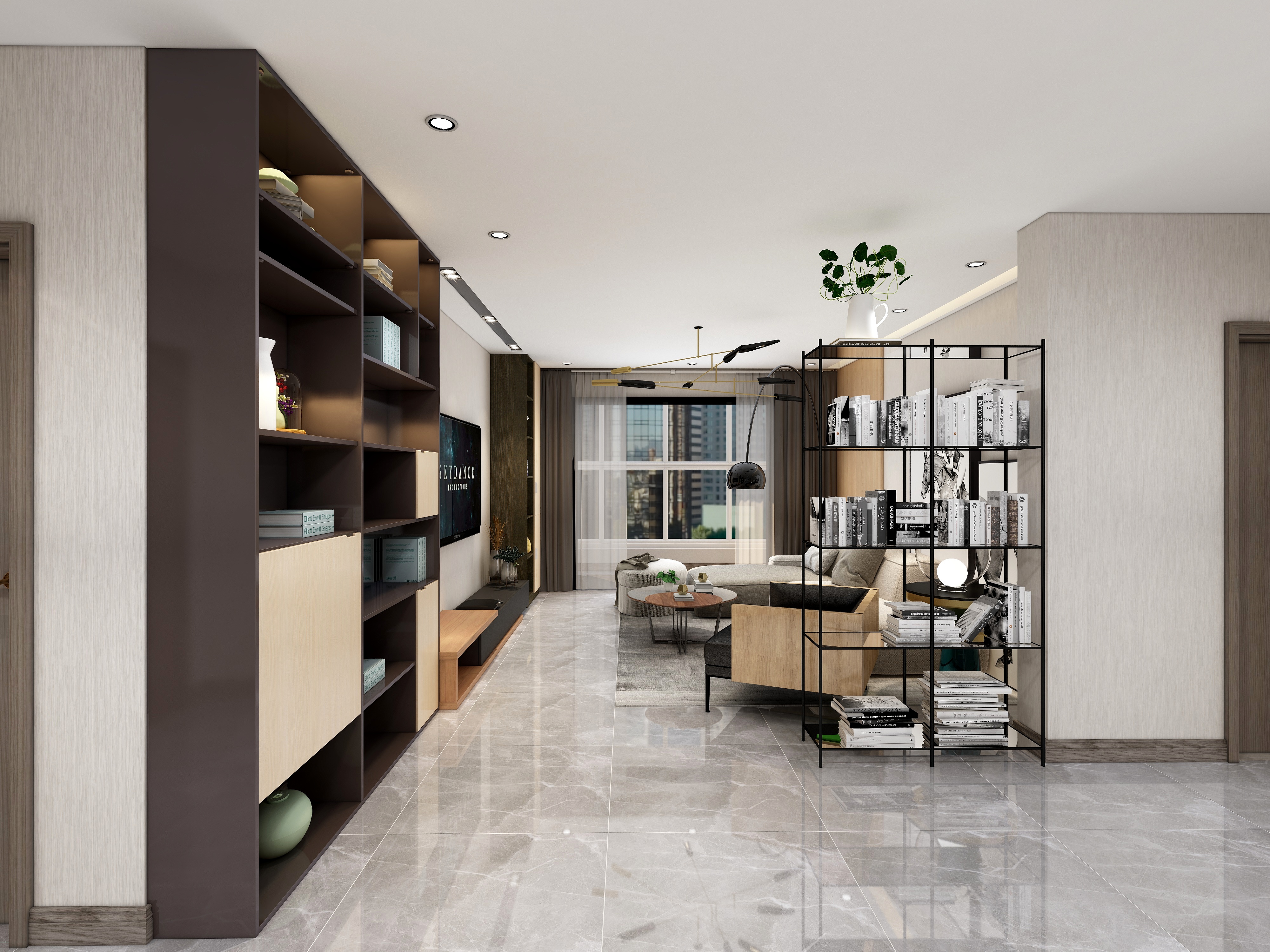 设计师大侯-125平三室现代简约-装修设计方案