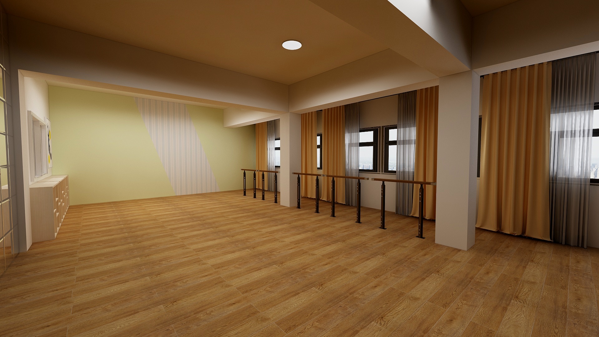 158****3298hjHI-舞蹈室-装修设计方案