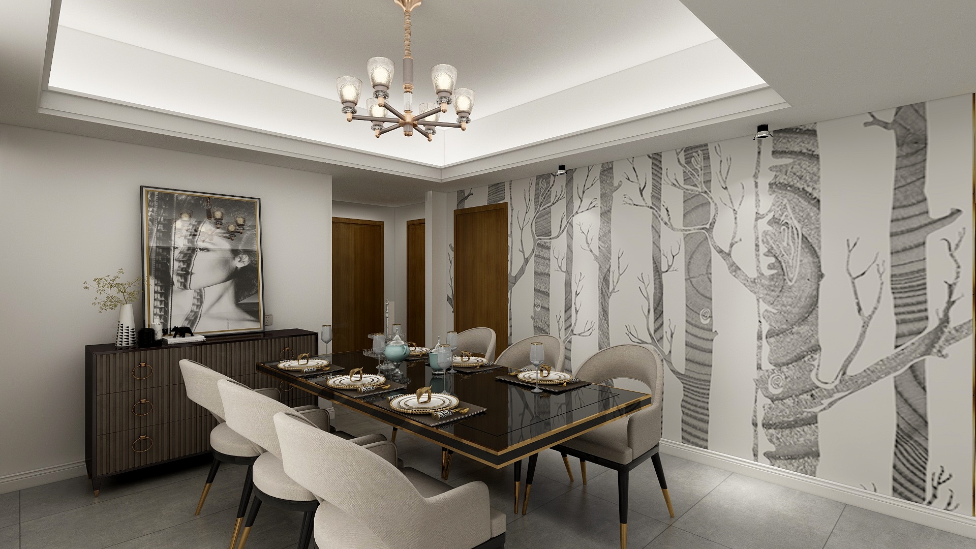 071sTUJ-简美风格-装修设计方案