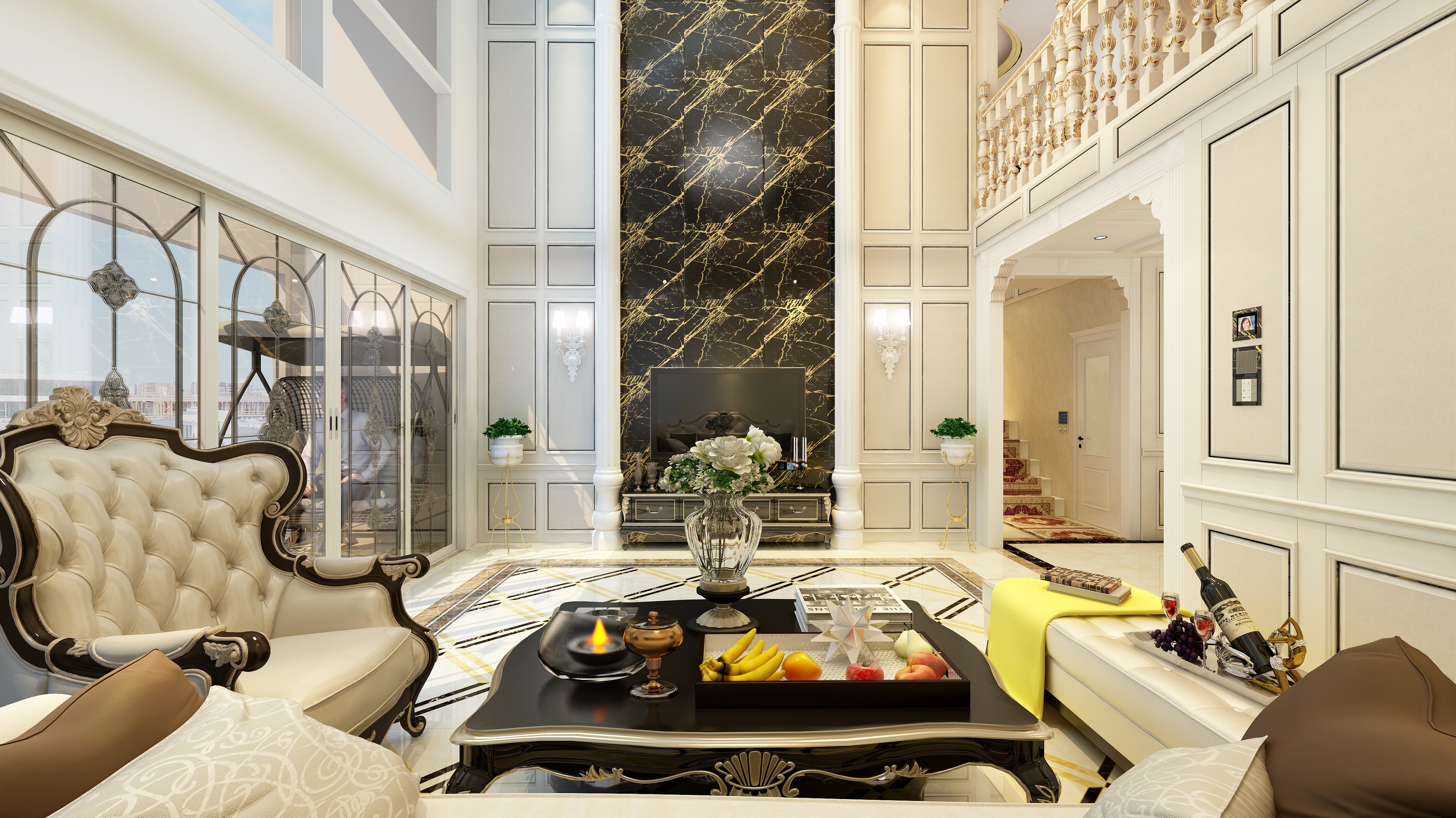 元洲设计师-别墅-欧式-副本-装修设计方案