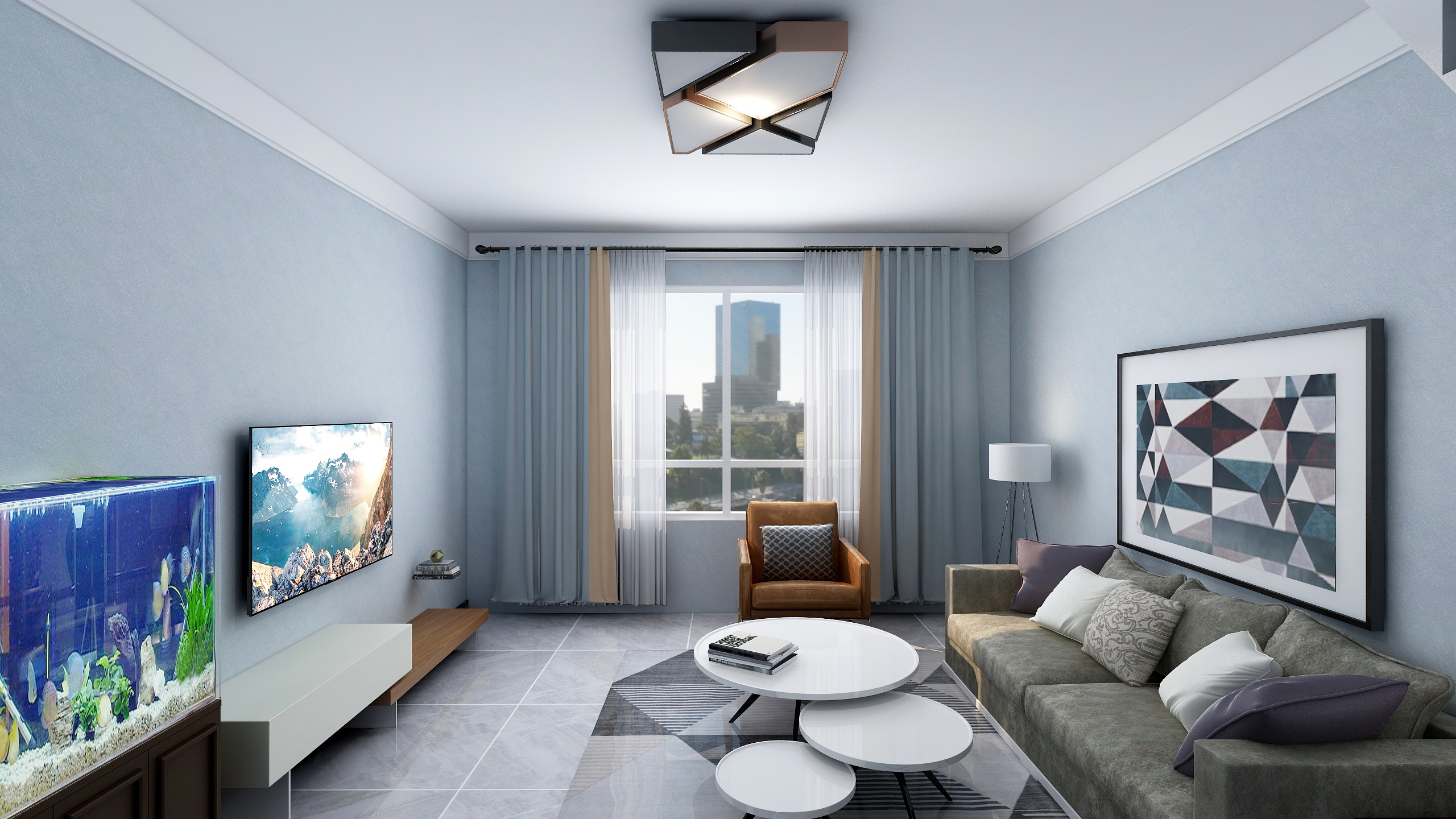 许佳乐-华源圣地欣城58-3-601-副本-装修设计方案