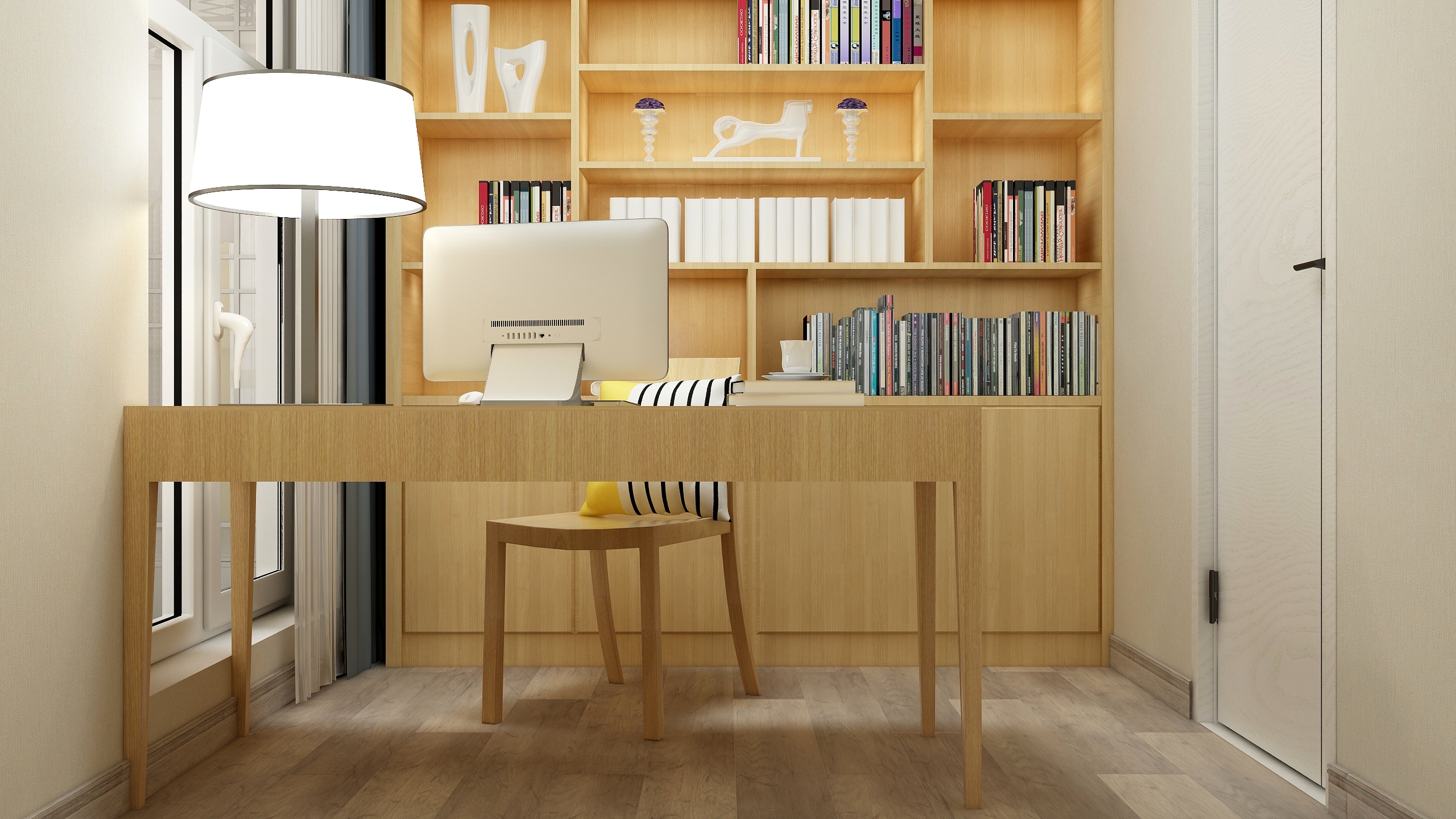 装修设计陈先生-《稻香》现代简约（时尚轻奢）装修效果图