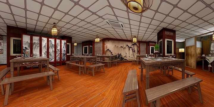 忽然暴风雨-毕业设计一层厨房整体-装修设计方案