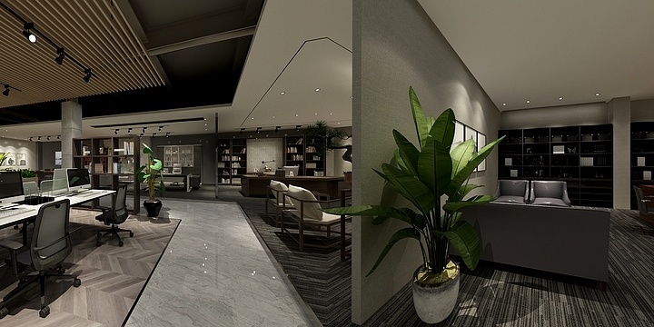 壹空间ODinQ-圣邦办公家具-装修设计方案