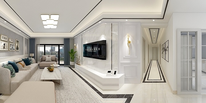 广东金邦装饰-中澳春城28-3201-副本-装修设计方案