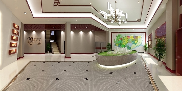 135****8177iAUQ-新中式大厅-副本-装修设计方案