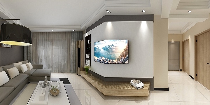 赵巴巴-三王庄滨河花园115㎡-装修设计方案