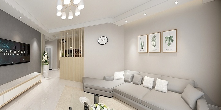 白羊座设计师-福临新居现代简约-装修设计方案