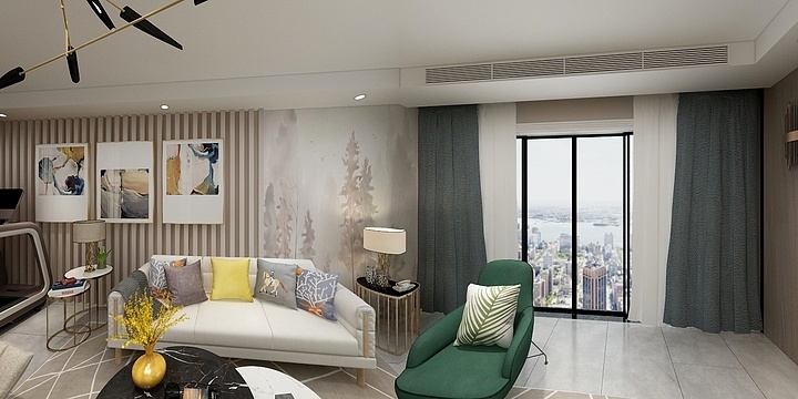 TudeDesign图德G1-[中盛陶瓷]金都景苑-装修设计方案