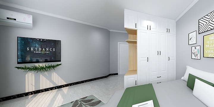 牵走硕硕-金谷华庭6单元-装修设计方案