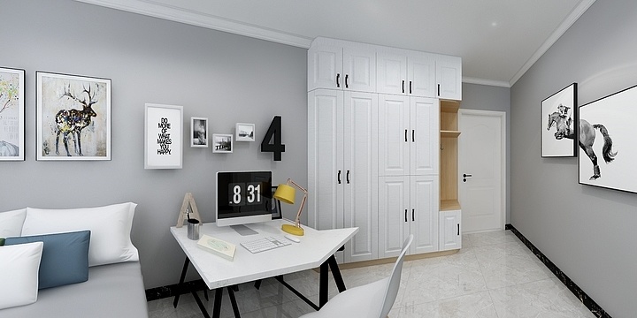 牵走硕硕-金谷华庭6号楼-装修设计方案