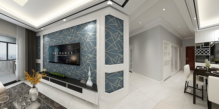 王文涛-河裕洲2号院2-2-装修设计方案