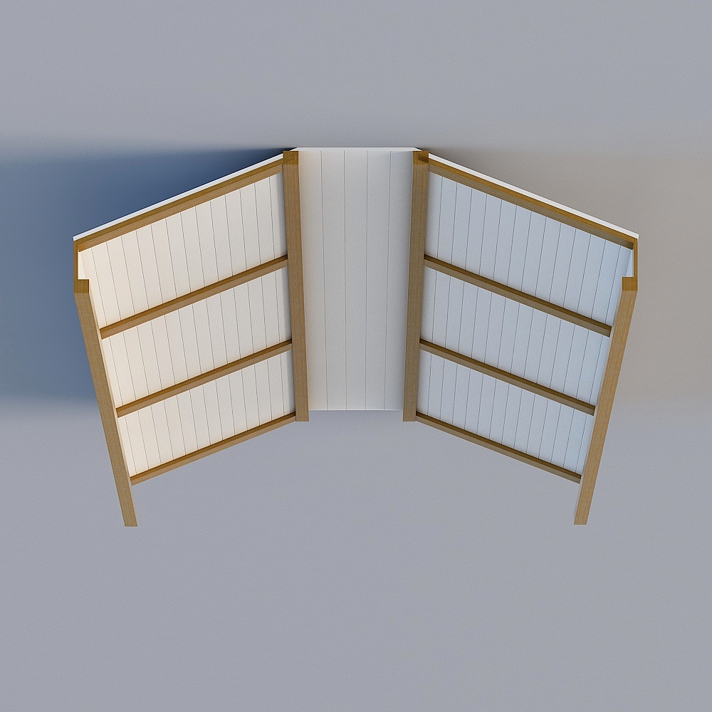 平顶3D模型
