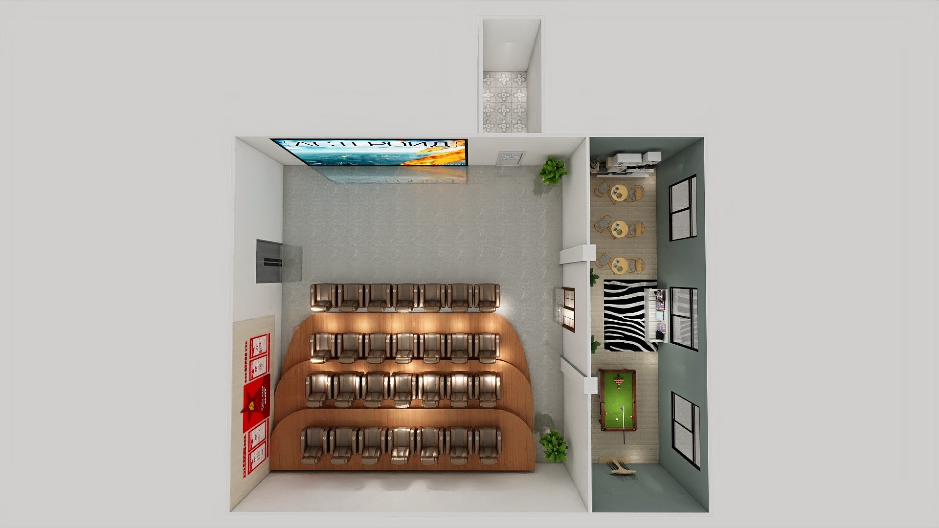 五月丁莉-海斯曼观影室-监督-装修设计方案