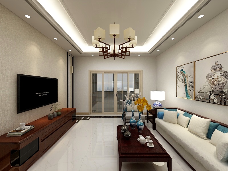 金正雅居装饰-新中式-装修设计方案