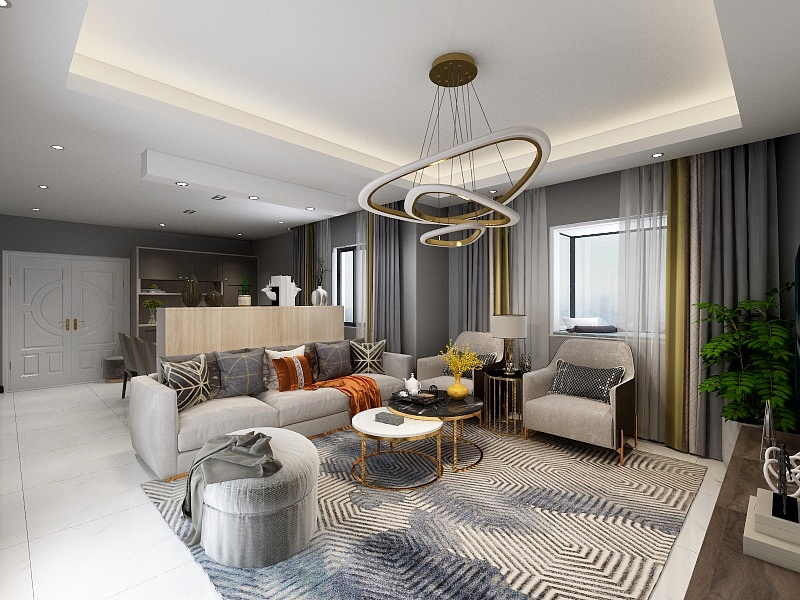 覃莎莎-金地天府城(住宅2期)-装修设计方案