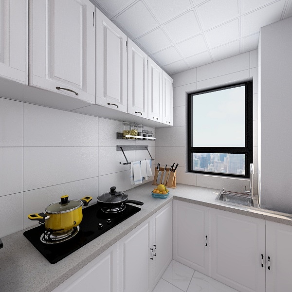 子间-黄浦景观大厦1802、1803合并户型-装修设计方案