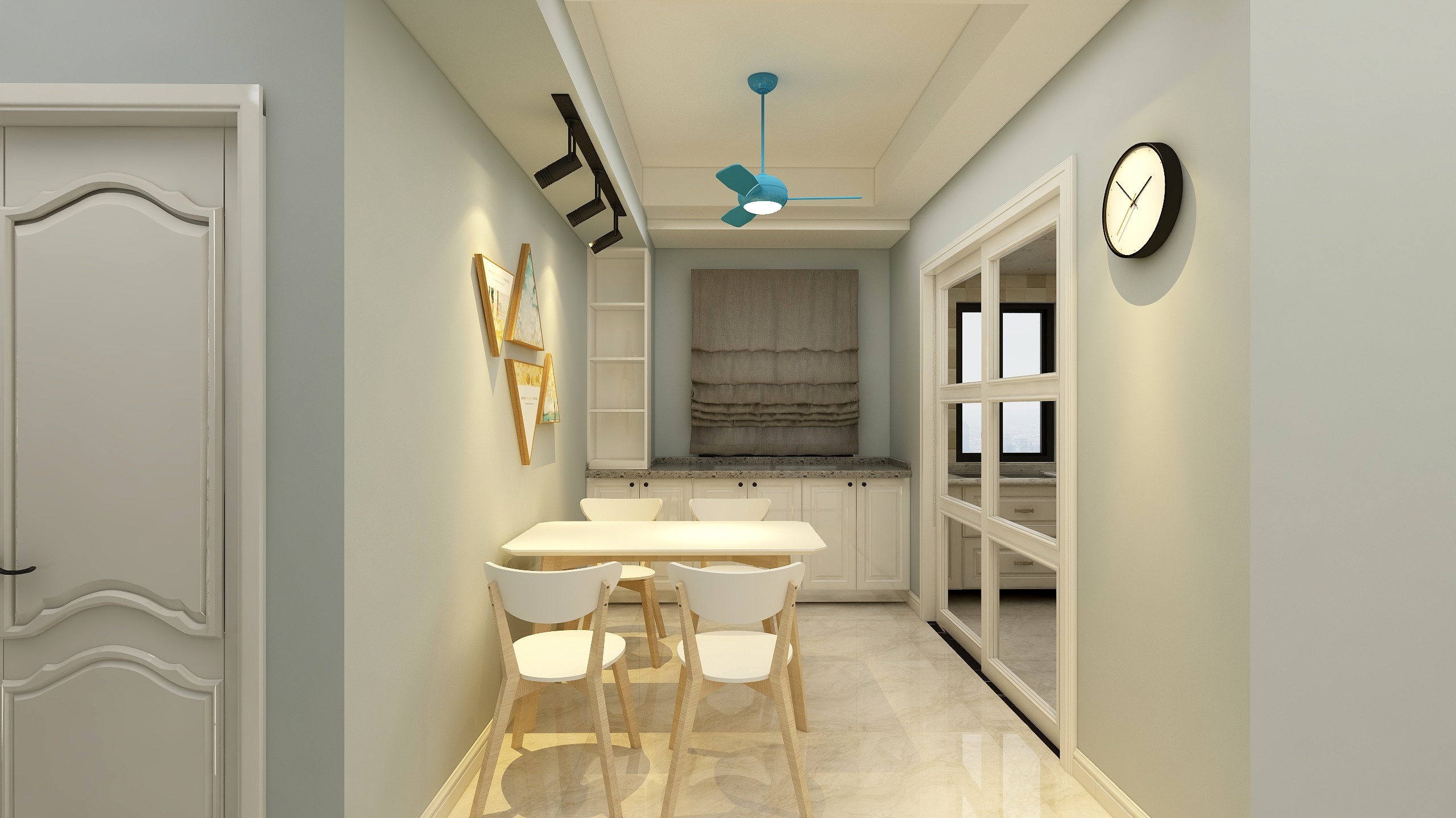 设_计_-65方北欧一居装修效果图