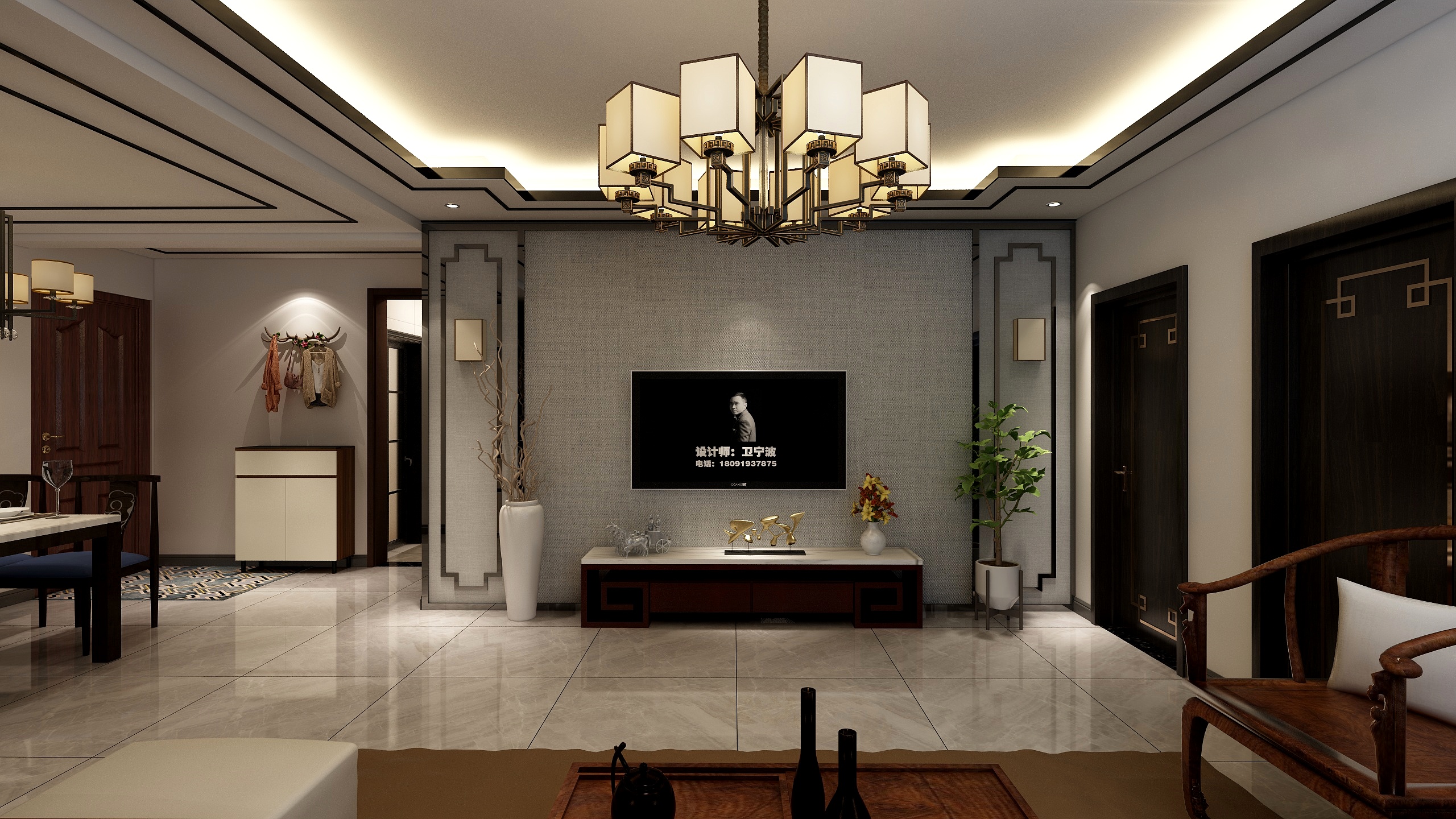 金石空间v卫宁波-锦绣新城5#1304-装修设计方案