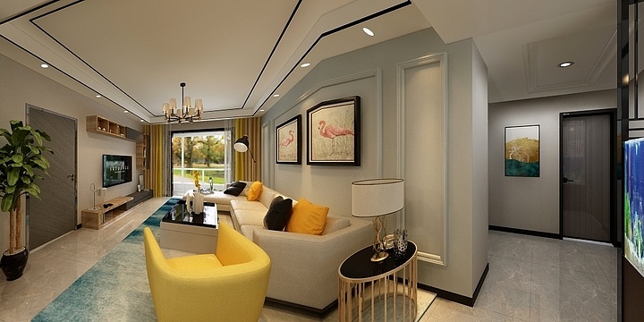 王木木呀pRQL-十里庄园现代轻奢风-装修设计方案