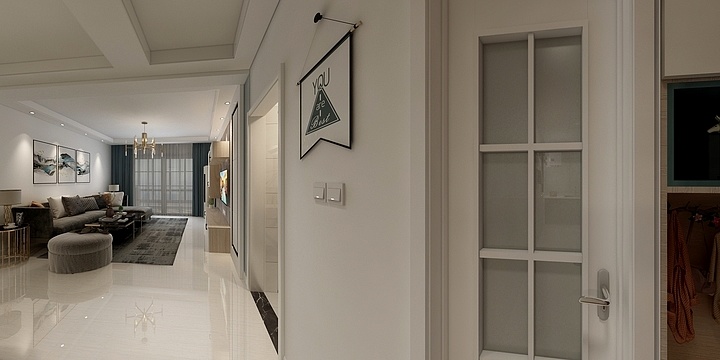 六安柜猫轻奢定制-健康苑17-602-装修设计方案