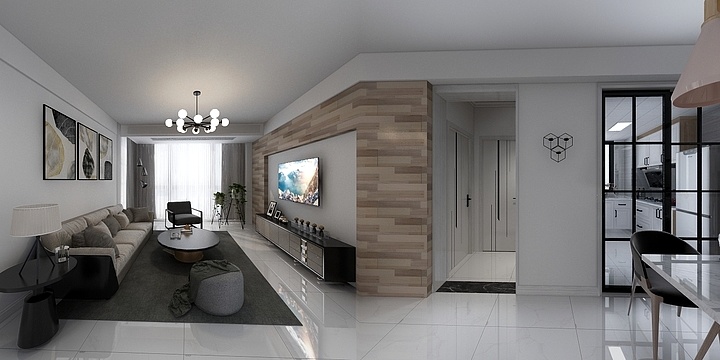 朱卫东-香格里拉E区19#1206-装修设计方案