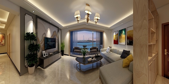 谢腊-段总达观学府-装修设计方案