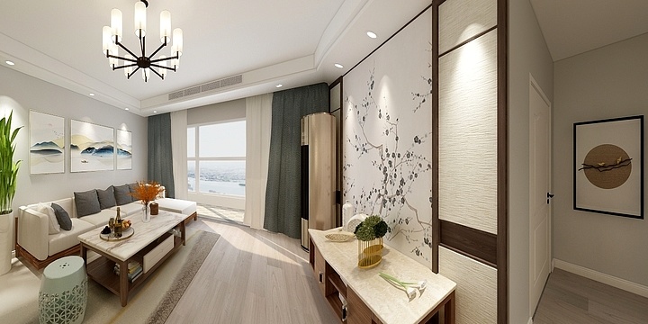 靳玉诚-万福广场李叔叔98-装修设计方案