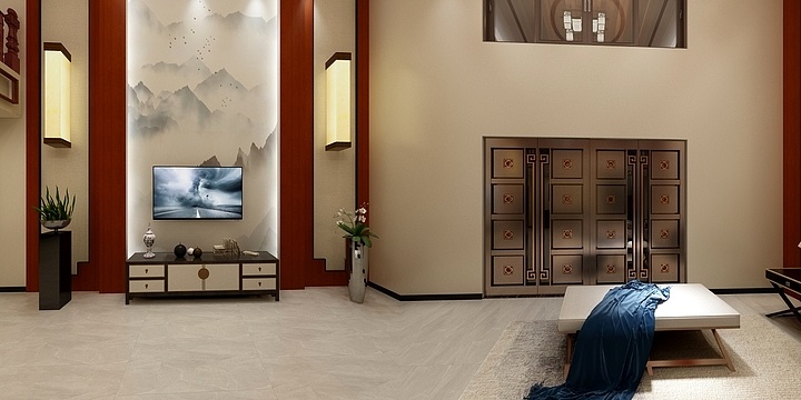 古艺设计一致远-上渡镇邹总-装修设计方案