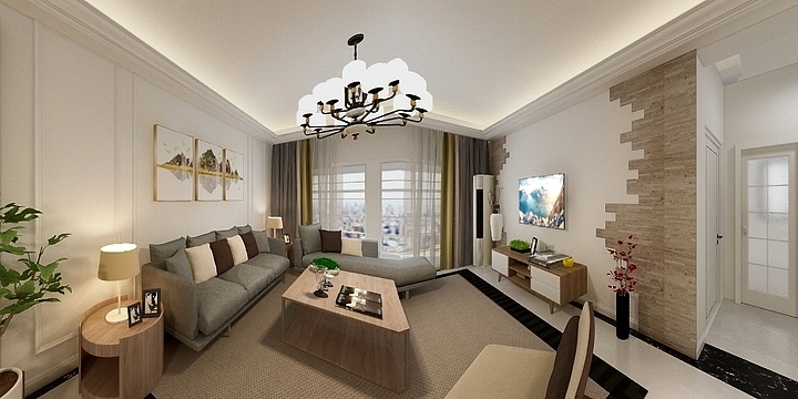 闫龙辉-幸福里北郡-Model-装修设计方案