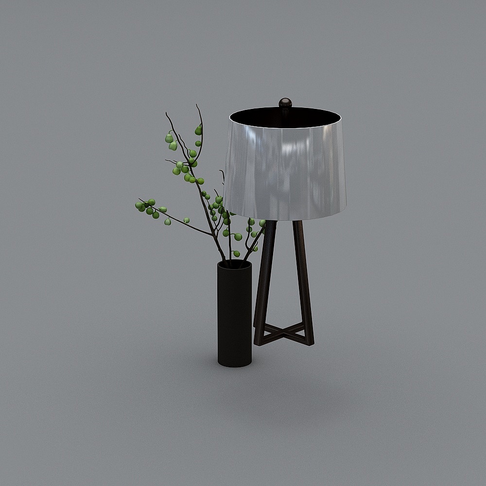 KX-343985台灯3D模型