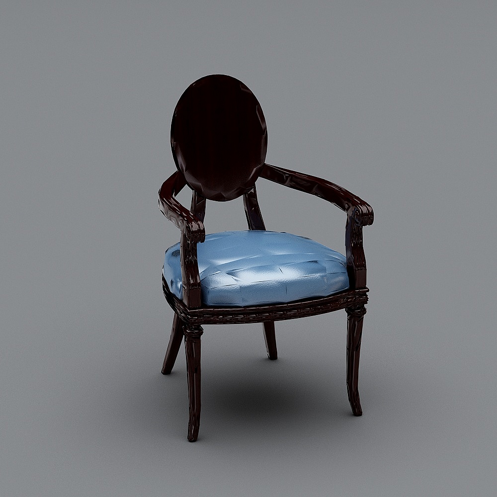 BDY-H8021-休闲椅3D模型