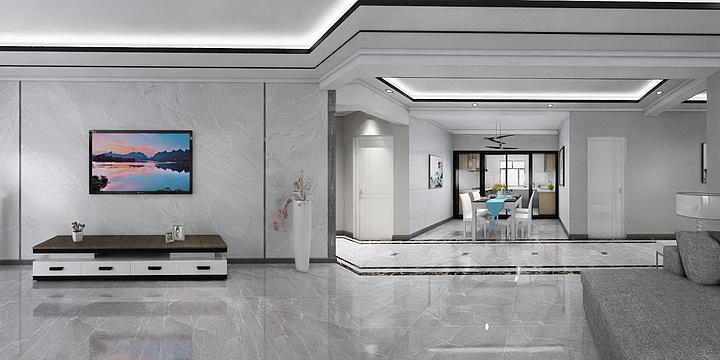 远扬空间设计师-地中海9#1501-02*-装修设计方案