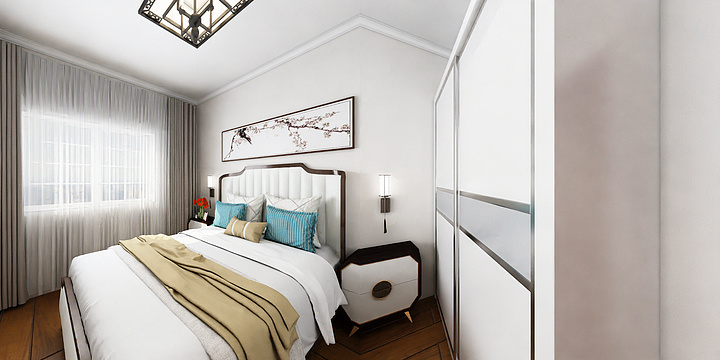 DZN精工张N-荣民宫园学府116.00㎡B户型116平4室2厅2卫1厨-装修设计方案